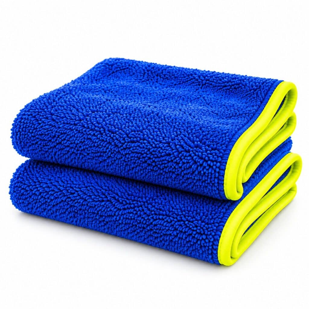 Serviette microfibre Kloryn Séchage Rapide 800 GSM – lot de 2 serviettes