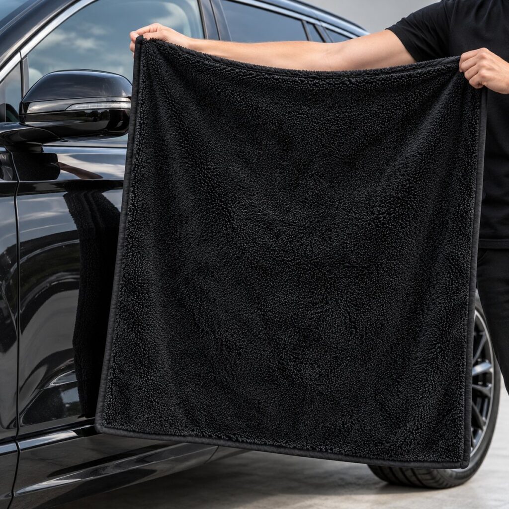 Serviette de séchage Kloryn Grand Format 1400 GSM – format XXL déplié
