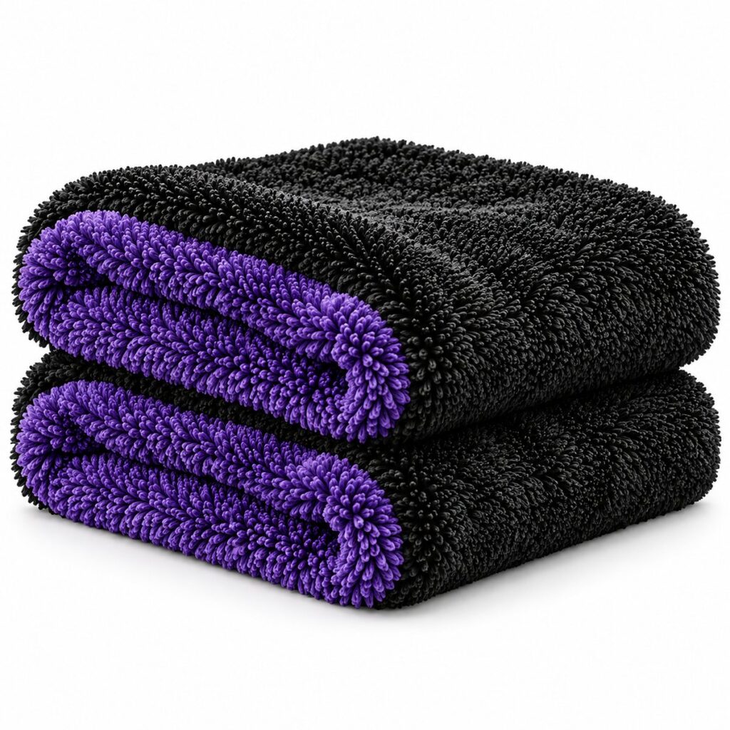 Serviette de séchage Kloryn Twist 1200 GSM – lot de 2 serviettes